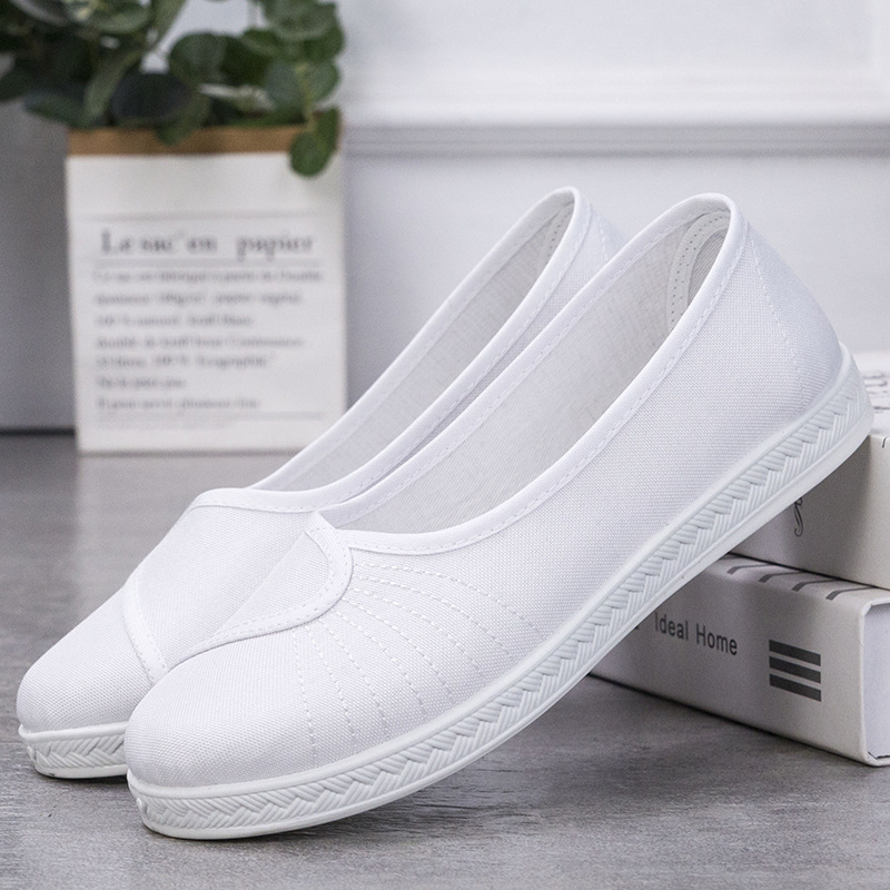 Nurse shoes soft sole non-slip ventilation A pedal Hospital Beauty Barber Shop white go to work work shoes