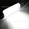 34smd LED working lights built -in battery with strong magnetic hook repair light flashlight work light