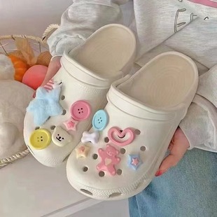Shoe Buckle Collection Hole Diy Accessories Ins Three-dimensional Style Stand Flower Shoes Decorative Sweet Cool Star Button Upper
