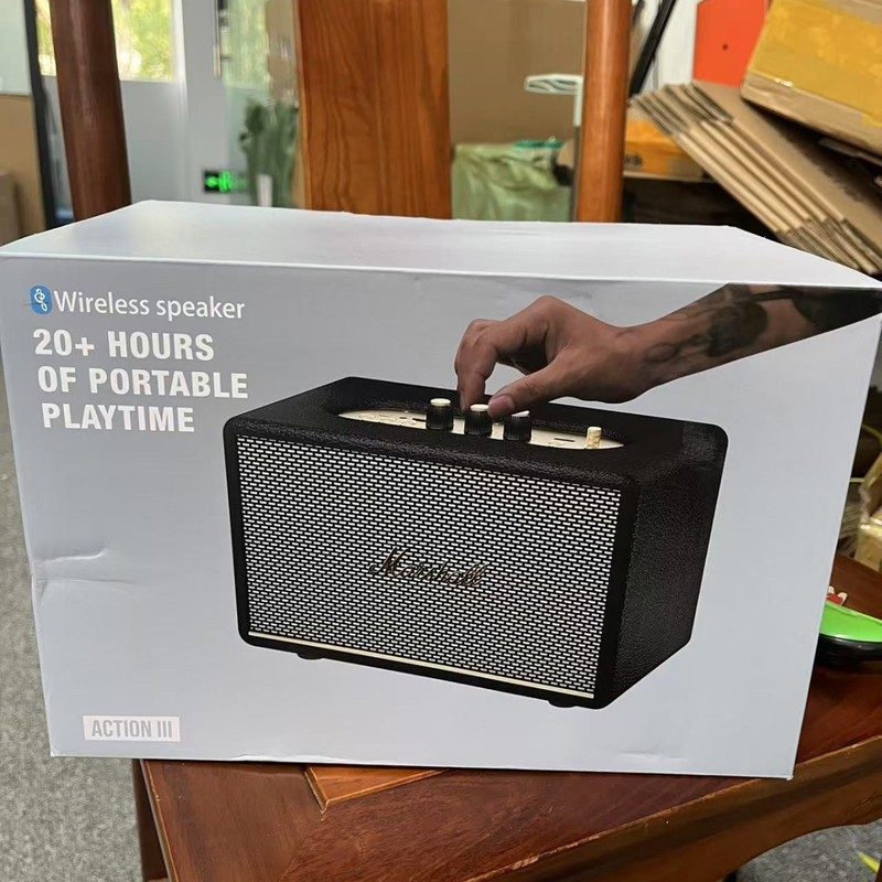 外国貿易クロスボーダー新しい Marsh M22 Bluetooth スピーカー屋外ワイヤレス低音レトロオーディオポータブル|undefined