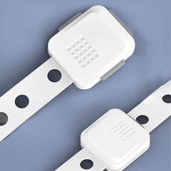 Child Drawer Safety Lock Long Lock Hook Furniture Cabinet Door Anti-Tip Anti-Open Baby Fridge Door Lock Protection Gadget