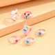 Cute Little Monster Black Cat 2024 New Style Ring Women's Dopamine Jewelry Big Eye Boy Ring Couple's Tail Ring for Men