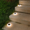 Lamp solar-powered for cemetery for gazebo, street layout, LED garden lights, waterproof decorations