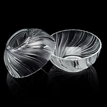 玻璃碗家用耐热沙拉碗透明圆形欧式水果米饭碗买套装送套