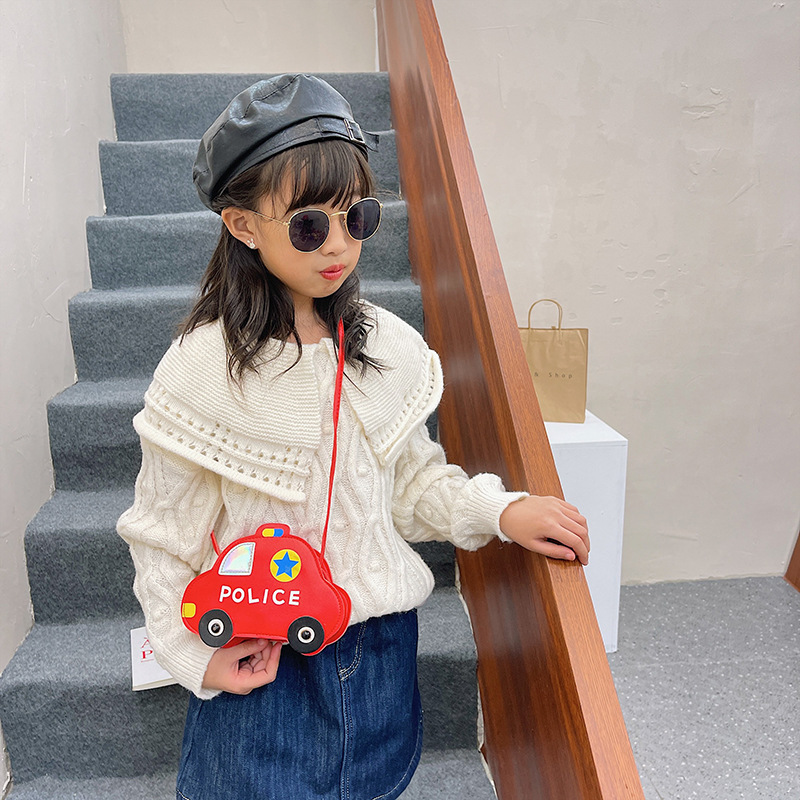 2026 nuevo bolso para niños, mini bolso para bebés, bolso de hombro para hombres y mujeres, estilo de automóvil de dibujos animados