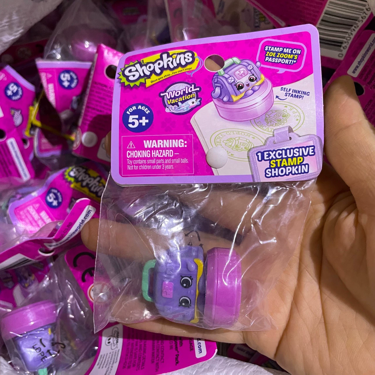 Упаковка для кукол с запечаткой, остатки товара, один стиль