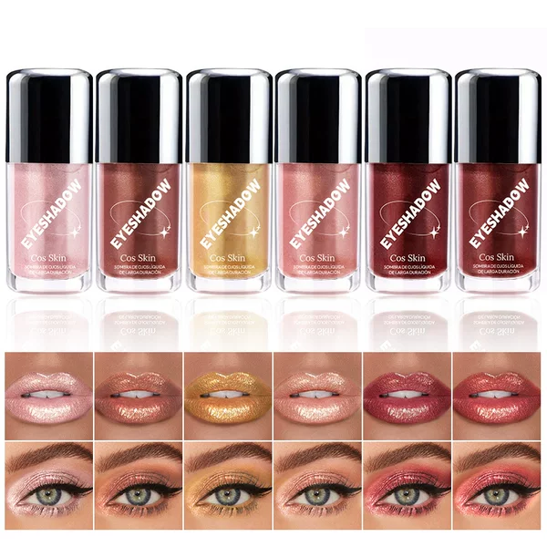 Cross-border overseas makeup: CosSkin liquid eyeshadow, natural and smudge-proof, with private labeling and drop shipping available