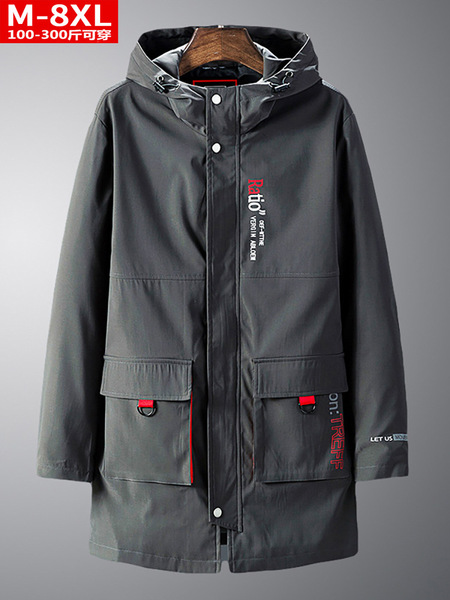 Men's demi-season universal trench coat