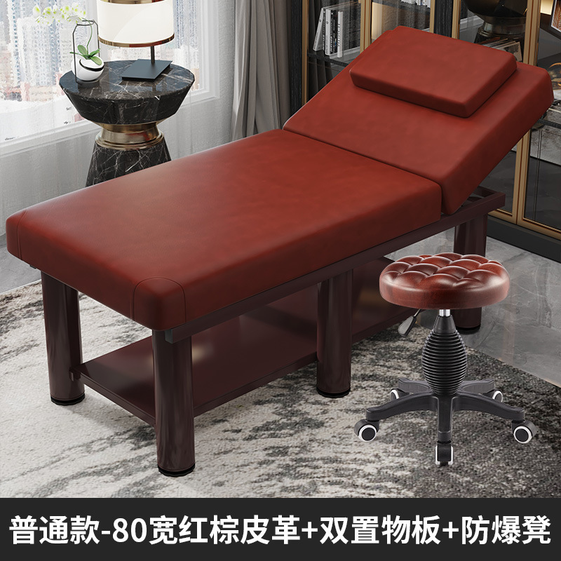 Cama de masaje para salones de belleza, cama de masaje tradicional china, cama de tratamiento corporal con agujeros, cama de tratamiento en casa, cama de esponja, cama de belleza