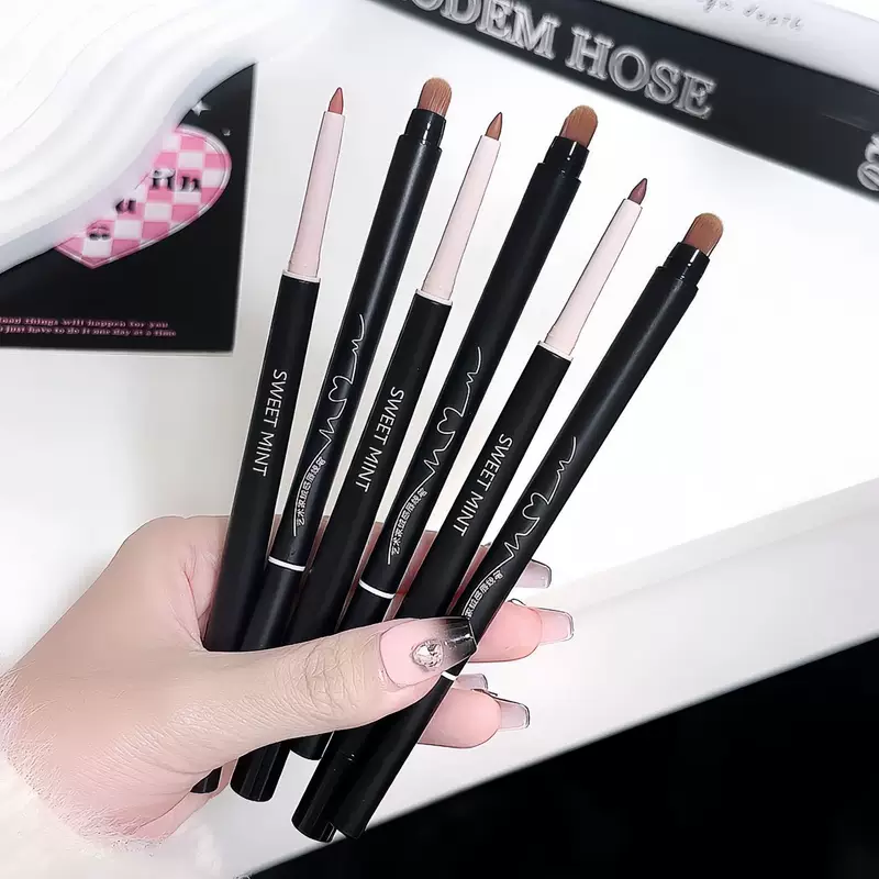 Matte lip pencil, 2 in 1, contouring