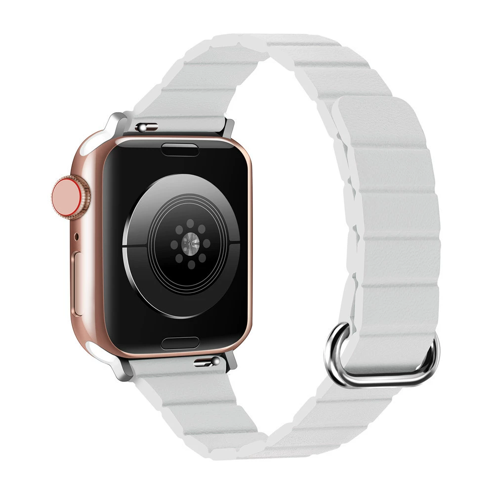 Подходит для iWatch8 Apple Watch S5678 капсула магнитная кожа Кожа Коробочный ремень Apple Watch8
