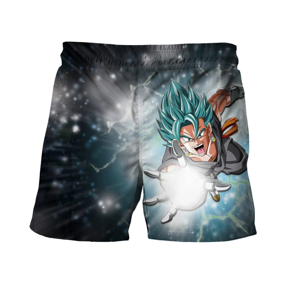 Pantalones cortos de vacaciones de playa con cordón transpirable de malla suelta de verano para hombres 2024 venta caliente spot de impresión digital 3D