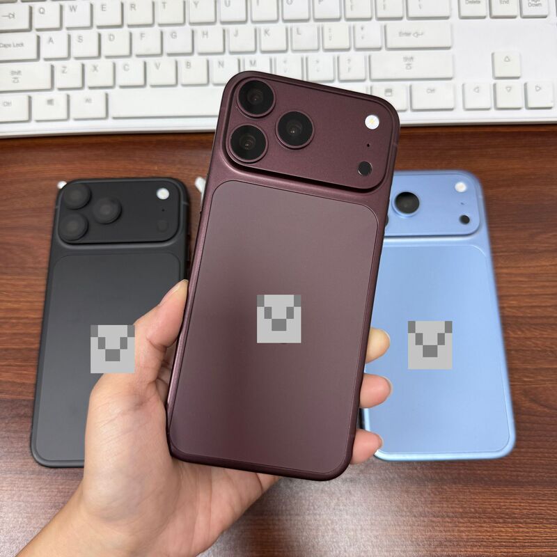 Suitable for Apple iPhone 17 Series Phone Models, Black Screen Props, 18 Pro Max Counter Display, Air Sample