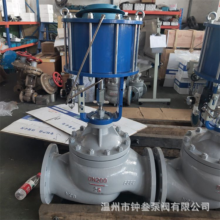 防爆不锈钢气动截止阀J641W-40P DN300不锈钢法兰截止阀 J641W