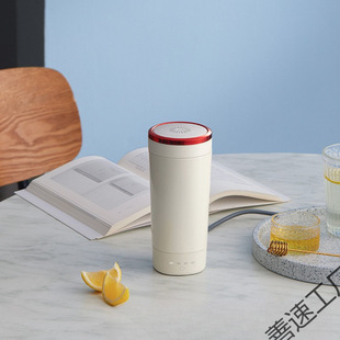 Water Boiling Cup Electric Heating Cup Timed Portable Small Water Cup Thermal Insulation Heating Electric Hot Water Cup Gift