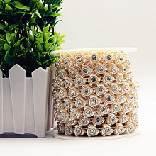 厂家珍珠钻链陀螺雏菊手眼睛正方形镶钻DIY珠链工艺品珠串连线珠