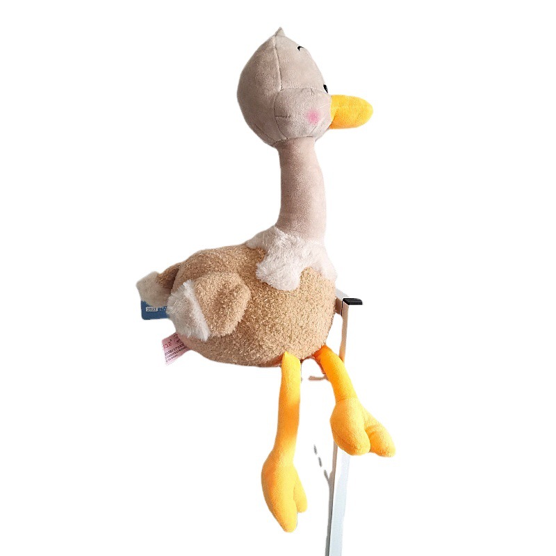 Lindo simulación avestruz juguete de peluche pájaro grande muñeca los niños ragdoll muñeca almohada regalo cumpleaños al por mayor