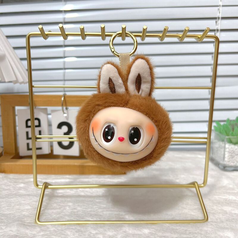 かわいいビニール第二世代ラブブペンダントラブブぬいぐるみ人形バッグペンダントキーホルダー布人形|undefined