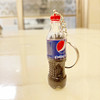 Realistic keychain, bottle, bag, transport, accessory, new collection, Cola
