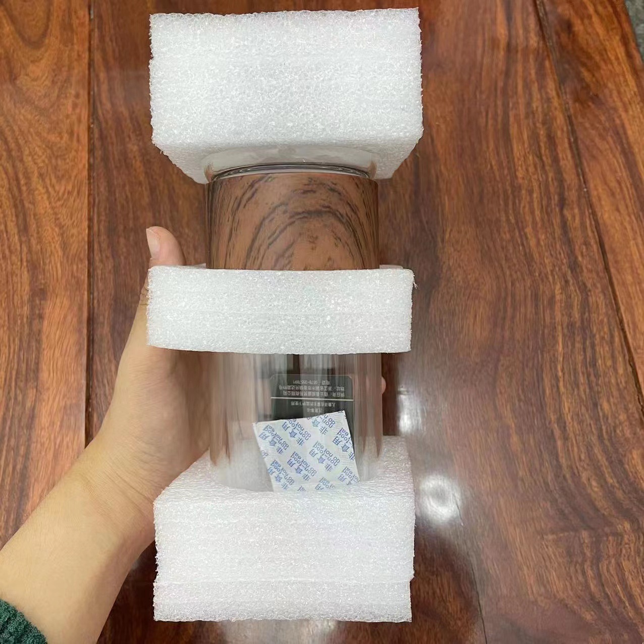 高脚杯 玻璃水杯包装 瓷器水杯礼盒内衬 泡棉保护 防破碎厂家批发