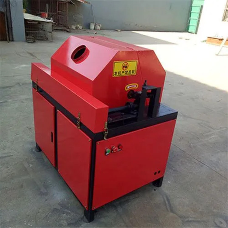 新款38型钢筋除锈机 7.5kw全自动螺纹钢筋除锈机 四川钢筋除锈机