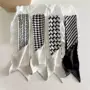 气质简约韩版黑白衬衫