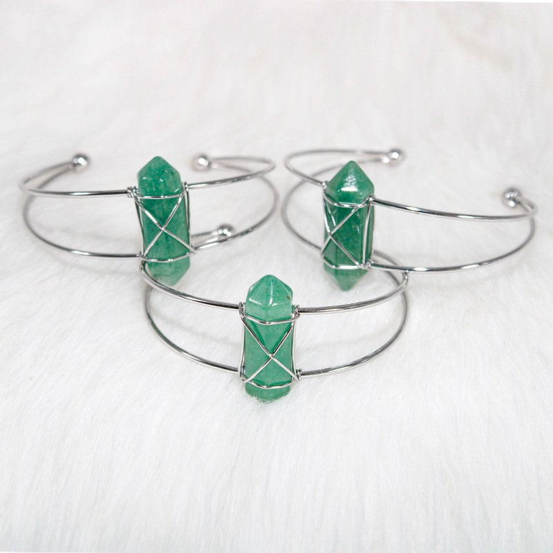 Ethnic Style Geometric Crystal Womenu0027S Bangle