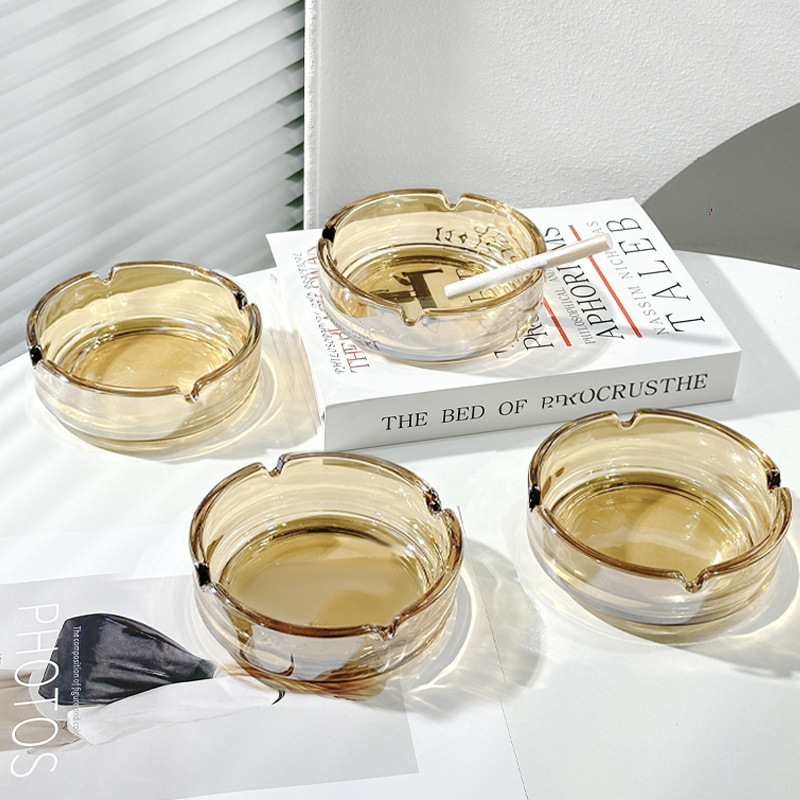 Amber ashtray