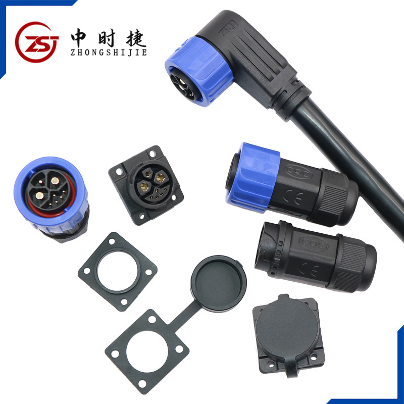 M23-2+1+5 Self-Locking Waterproof Plug 2*6.0+1*1.5+5*0.3 Cable Wire Square Fixed Flange Base M23-2+1+5 Self-Locking Waterproof Plug 2*6.0+1*1.5+5*0.3 Cable Wire Square Fixed Flange Base