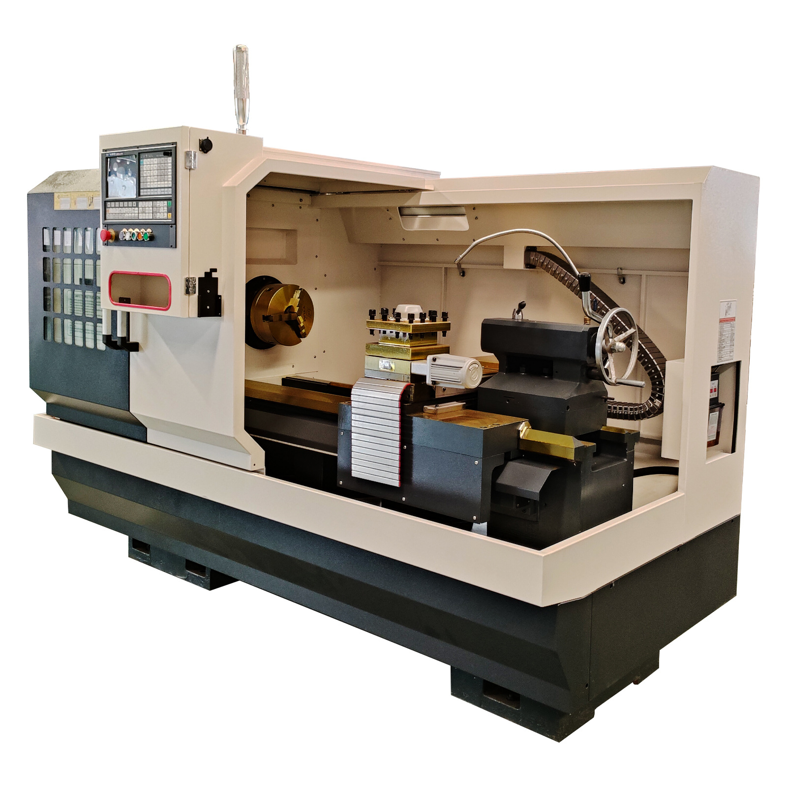 6150数控车床整体图-1