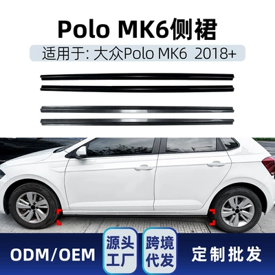 Big Surrounded 2018+ Side Skirt Small Surround