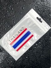 国旗装饰贴汽车泰国国旗金属车贴铝标地图贴纸叶子板侧标泰国车标