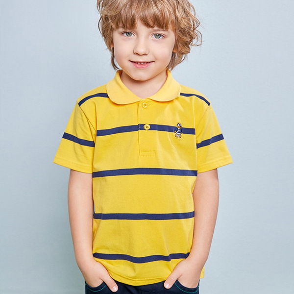 Summer children's cotton base body-friendly short sleeve T-shirt for…