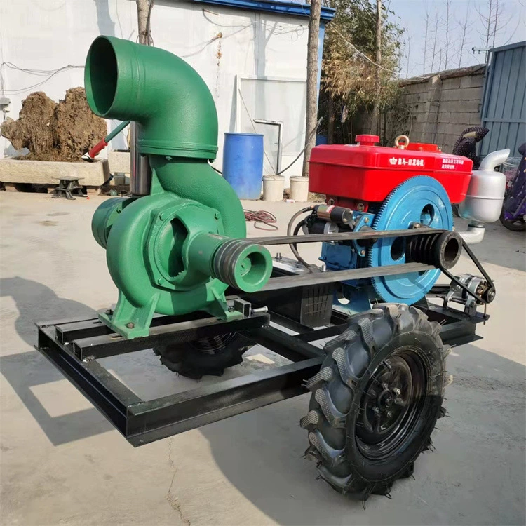 Бытовое четырехдюймовое центробежное насосное оборудование для орошения сельхозугодий распылительное оборудование с двойным рабочим колесом с капельным орошением