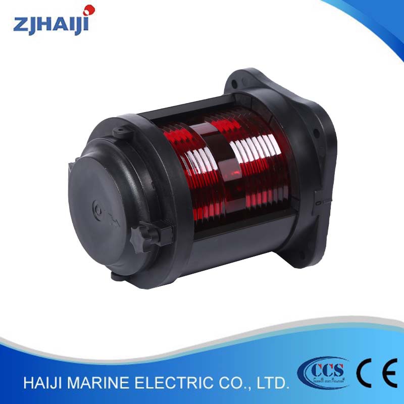 厂家直销 船用灯具 全塑单层航行信号灯左舷灯CXH2-21P