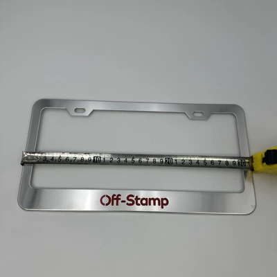 License plate holder/license plate holder Steel License Plate Frame