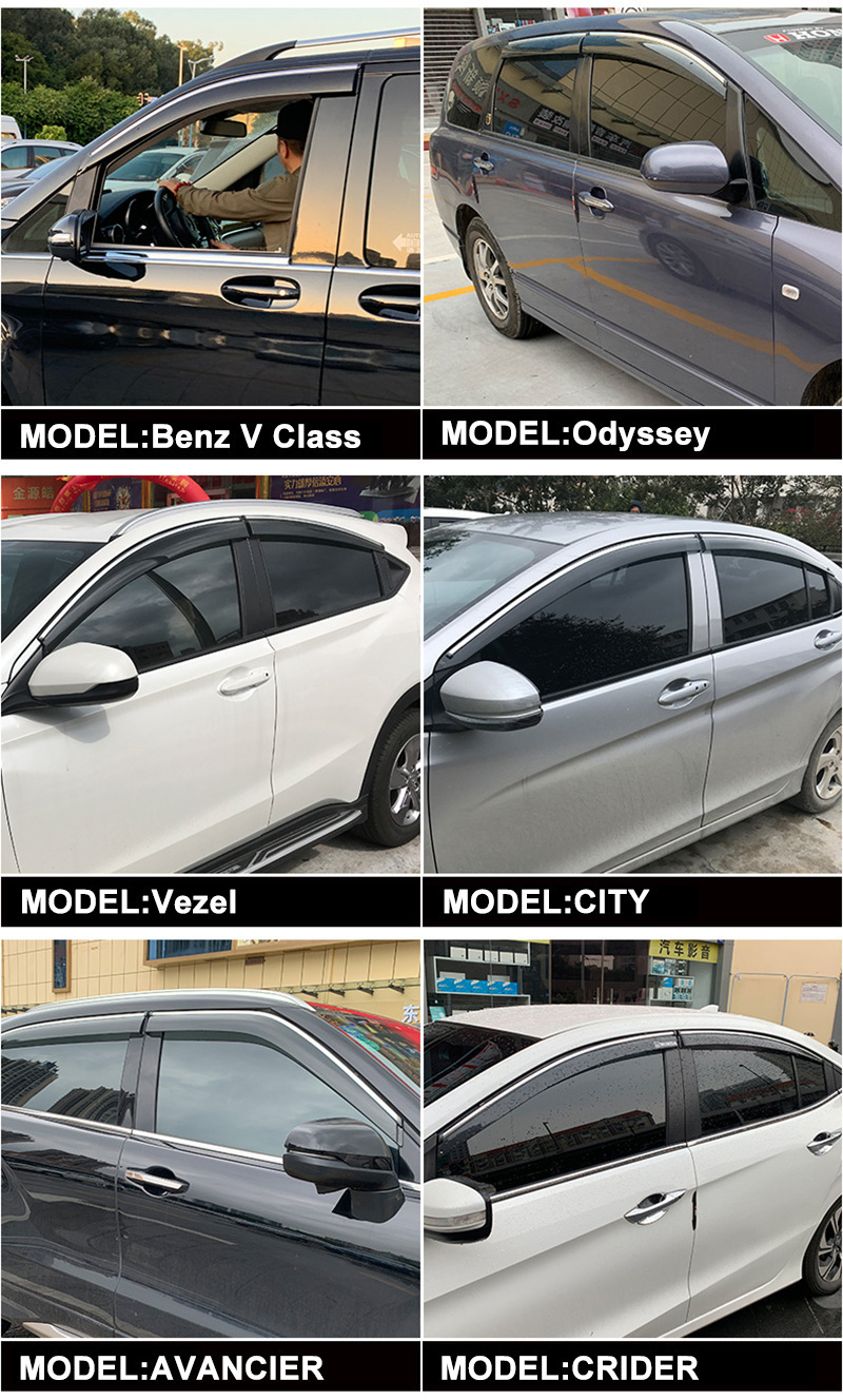Suitable for Mazda 5 Window Rain Visor Rearview Mirror Rain Eyebrow Mazda 5 Window Visor