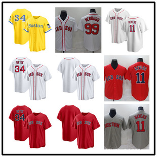 Wholesale Export Supply Red Sox Boston Red Sox Baseball Clothes # 34 Ortiz 11 #   99 #