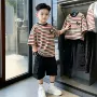 夏季青少年短袖新款套装