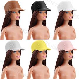 11寸巴比娃娃帽公主帽牛仔帽鸭舌帽遮阳帽运动休闲棒球帽小黄鸭帽