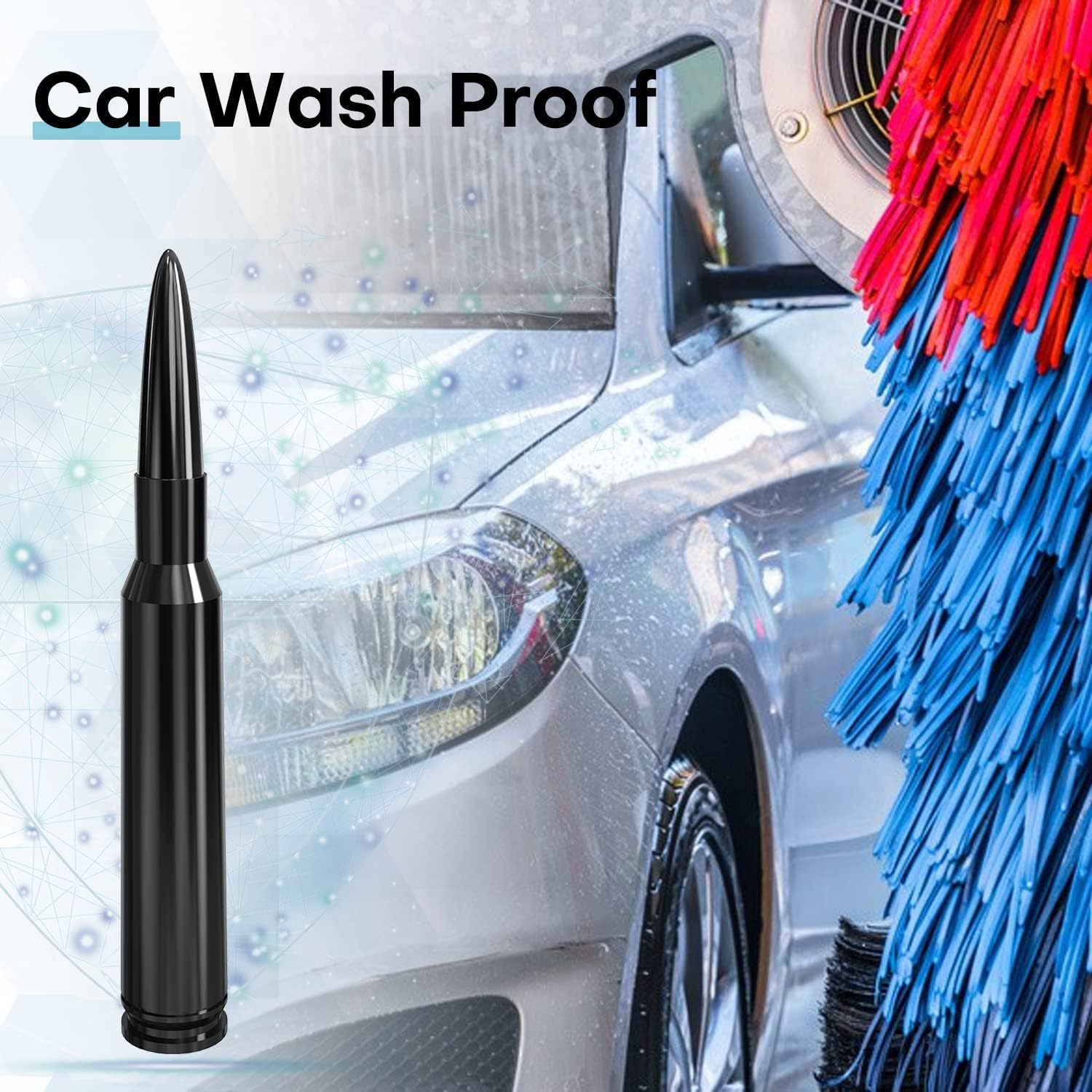 Off-Road Vehicle Bullet Antenna Car Decorative Roof Antenna