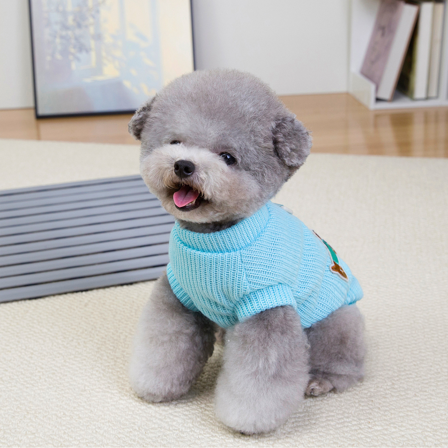 Otoño y invierno nuevo sistema de dopamina salchicha suéter de dibujos animados perros mascotas perros gatos ropa perros pequeños y medianos Teddy