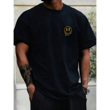 S 82550 Bear print T-shirt С��ӡ�� T ���羳����ͨ