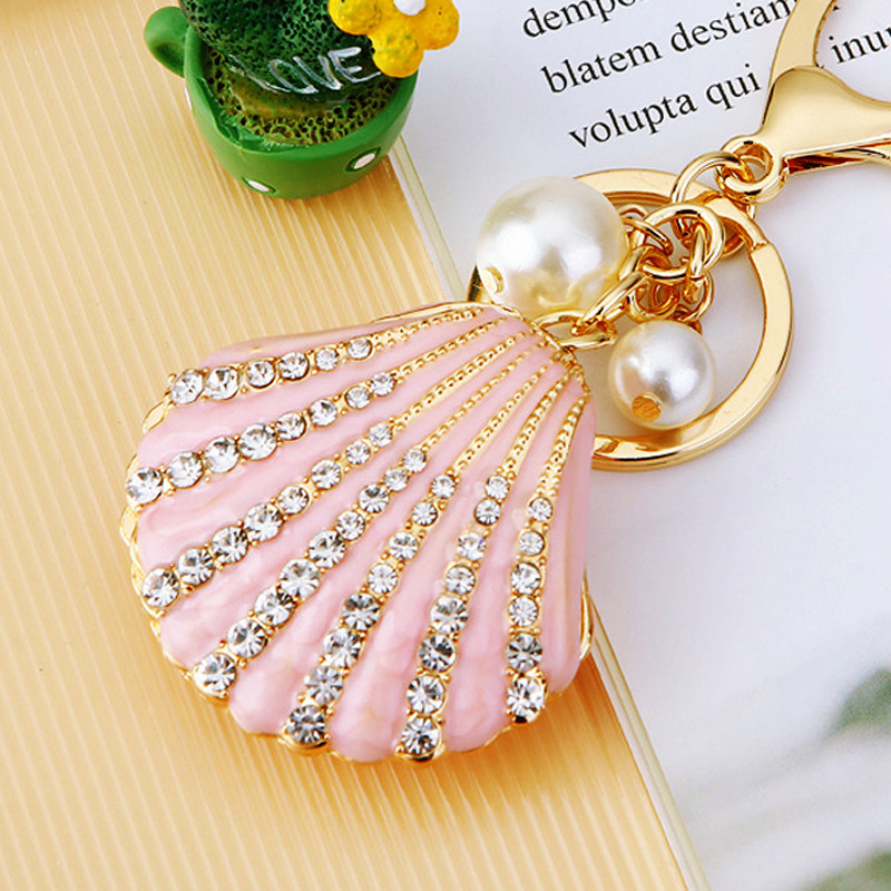 55g Weight Lobster Trigger Clasp Closure Clasp Closure Type Rhinestones Inlay Material Keychain Classification 1 Piece Quantity Daily Occasion Zinc alloy Material Shell Pattern Unisex Gender Plating, Diamond Design Elegant, Cute, Simple Style Style 1 Piece Elegant Cute Simple Style Shell Zinc Alloy Plating Diamond Rhinestones Unisex Lobster Trigger Clasp Closure Keychain 1