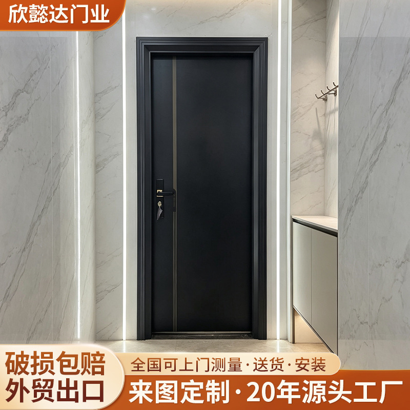 Foshan zinc alloy sliding door, suitable for home use, anti-theft, for bedrooms, soundproof, zinc alloy, light luxury, minimalist design, wholesale Foshan zinc alloy sliding door, suitable for home use, anti-theft, for bedrooms, soundproof, zinc alloy, light luxury, minimalist design, wholesale