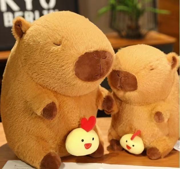 Kappabala mocino muñeca retirar muñeca de peluche almohada de juguete capybara para niñas en línea celebridad fea muñeca Linda
