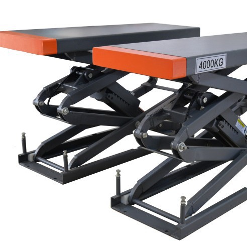 SHL-Y-J-40B小剪举升机4T单边加长版小剪升降架维保店设备藏地式