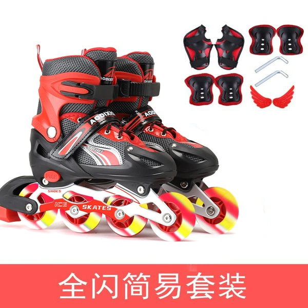 Red simple set