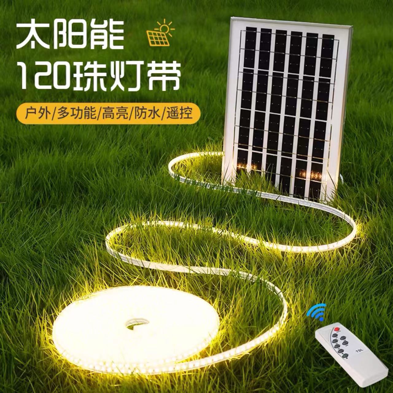 Outdoor Solar Lights with Courtyard Balcony Project Lights, Villa Camping High-Brightness Waterproof Atmosphere Lights with 2025 Super Brightness