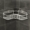 White triangular corner frame, hair band
